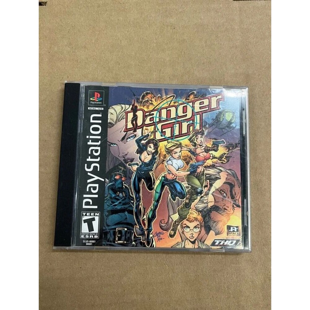 PlayStation Danger Girl video game